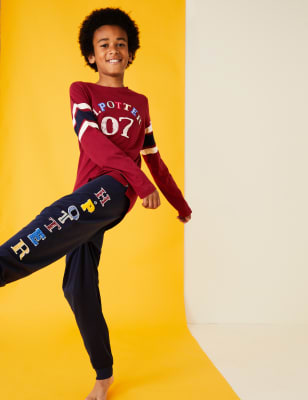

M&S Collection Schlafanzug mit Harry Potter™-Quidditch-Motiv (2-16 Jahre) - Multi, Multi