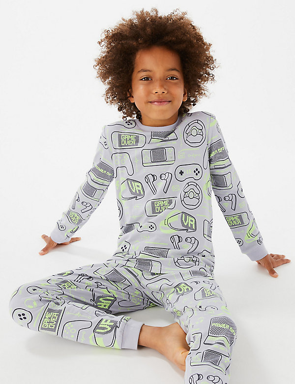 Pijama de algodón de gaming (7-16&nbsp;años)