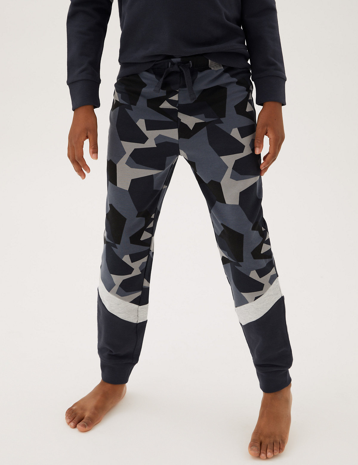 Cotton Rich Camouflage Lounge Pyjamas (6-16 Yrs)