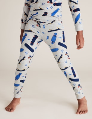 Cotton Rich Skateboard Print Pyjama Set 7 16 Yrs