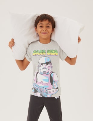

M&S Collection Baumwollschlafanzug mit Star Wars™-Motiv (5-14 Jahre) - Multi, Multi