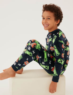 

M&S Collection Schlafanzug mit Minecraft™-Motiv (4-16 Jahre) - Multi, Multi