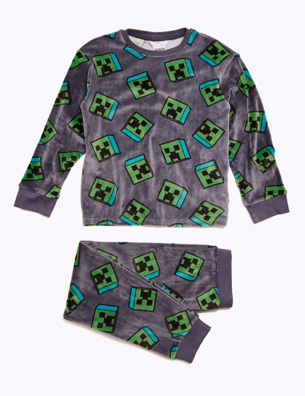 Minecraft Boys Pyjamas M S