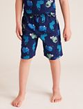 Cotton Fish Short Pyjama Set (7-16 Yrs)