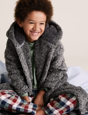 marks and spencer boys dressing gown