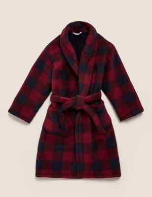 marks and spencer boys dressing gown