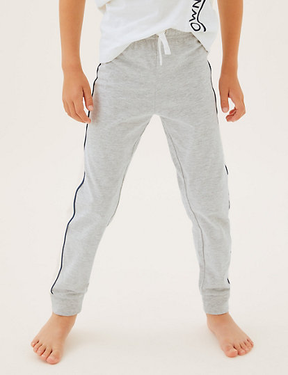 2pk Cotton Rich Slogan Pyjama Sets (6-16 Yrs)