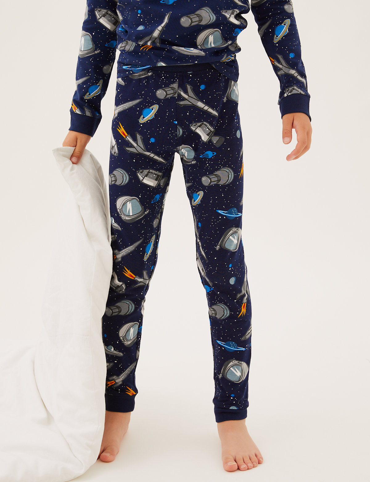 Cotton Rich Space Pyjamas (7-16 Yrs)