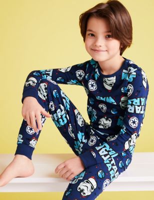 Pyjashort en coton à motif Star Wars™ (du 5 au 14 ans) - Multi