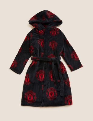 M&S Boys Manchester United  Dressing Gown (6-16 Yrs)