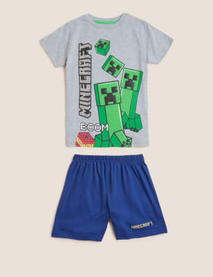 Minecraft Boys Short Pyjama Set