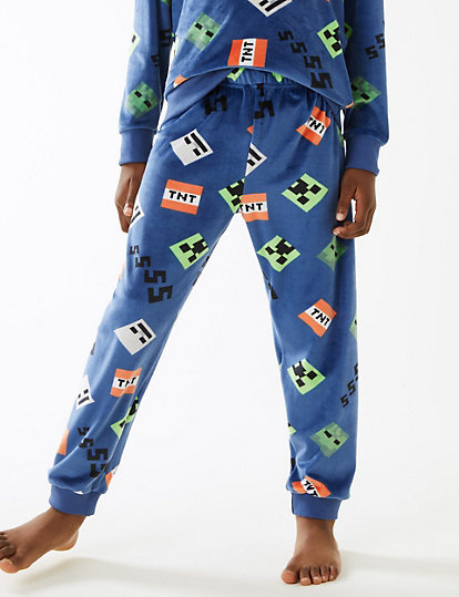 Minecraft™ Velour Pyjamas