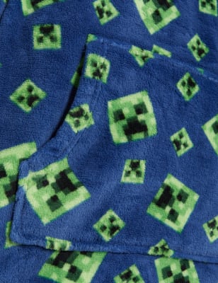 

Extra großer Fleece-Hoodie mit Minecraft™-Motiv (7-16 J.) - Blue Mix, Blue Mix