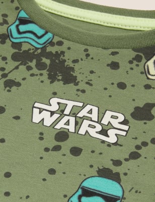 

M&S Collection Star Wars™-Schlafanzug (5-14 J.) - Khaki Mix, Khaki Mix