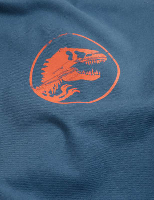 

M&S Collection Kurzer Schlafanzug mit Jurassic World™-Motiv (6-16 J.) - Blue Mix, Blue Mix