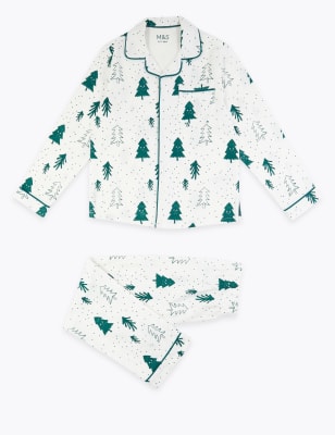 Pyžamov&aacute; souprava s&nbsp;potiskem stromečků (1&ndash;16&nbsp;let)