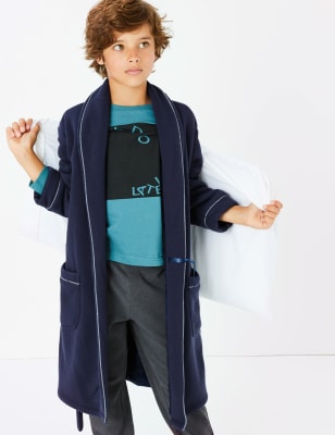 m&s boys dressing gown