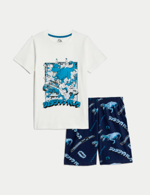 Pure Cotton Jurassic World™ Pyjamas (6-16 Yrs)