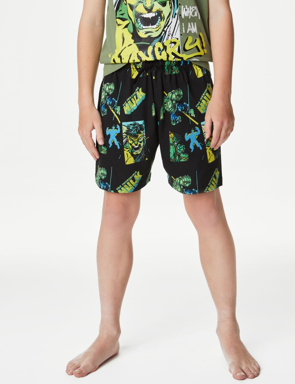 The Hulk™ Short Pyjama Set (6-16 Yrs) image 4