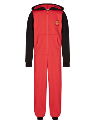 Pure Cotton Manchester United Football Club Onesie | M&S