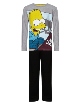 Boys simpsons pyjamas hot sale