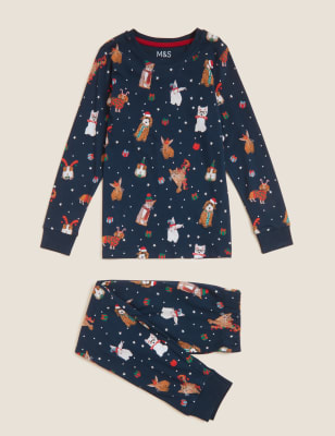 M&s family christmas online pyjamas 2021