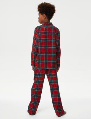 Check family christmas online pyjamas