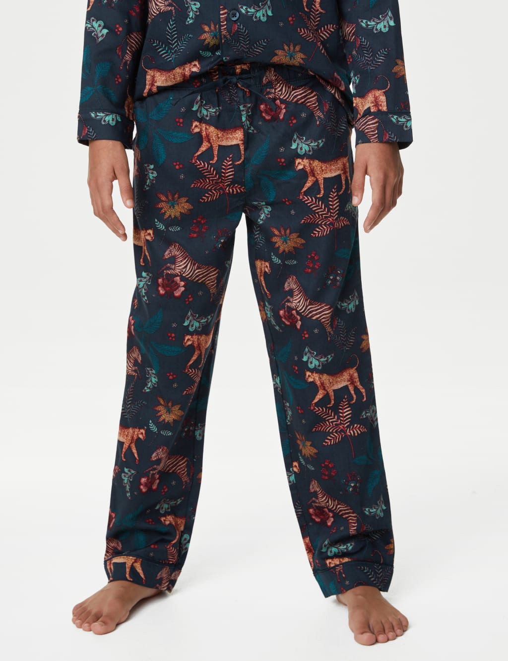 Kids Jungle Animals Family Christmas Pyjama Set (1-16 Yrs) image 5