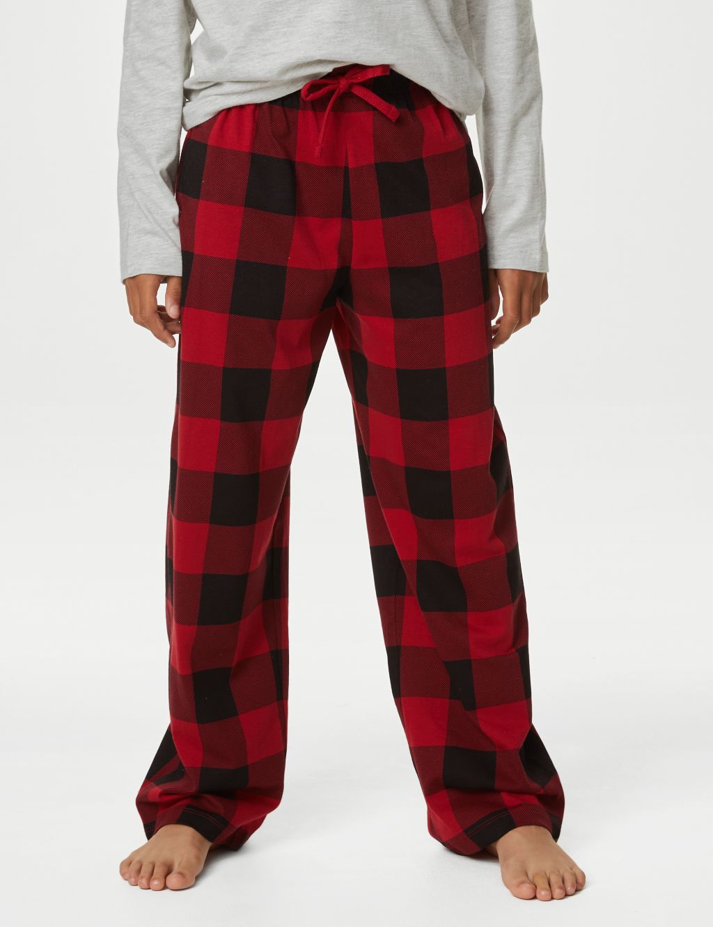 Kids' Checked Family Christmas Pyjama Set (1-16 Yrs) image 5