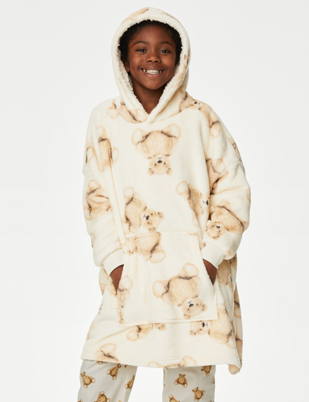 Kids' Spencer Bear™ Oversized Hoodie (3-16 Yrs)