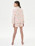 Pure Cotton Floral Pyjamas (1-16 Yrs)