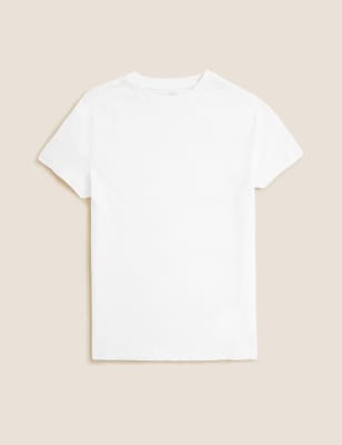 

Camiseta 100% algodón lisa (2-16 años) - White, White
