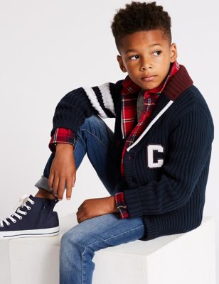Boys Jumpers & Cardigans - Sweatshirts for Boys | M&S
