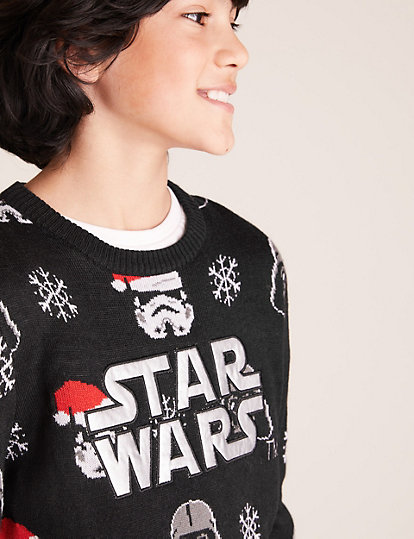 Star Wars™ Christmas Jumper (6-16 Yrs)