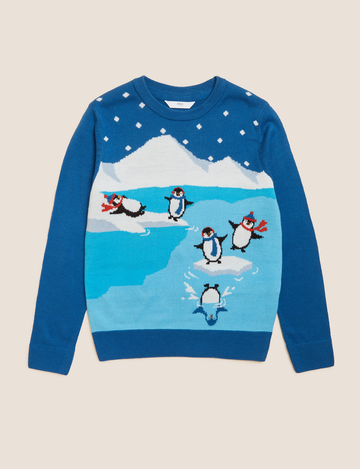 Knitted Penguin Jumper