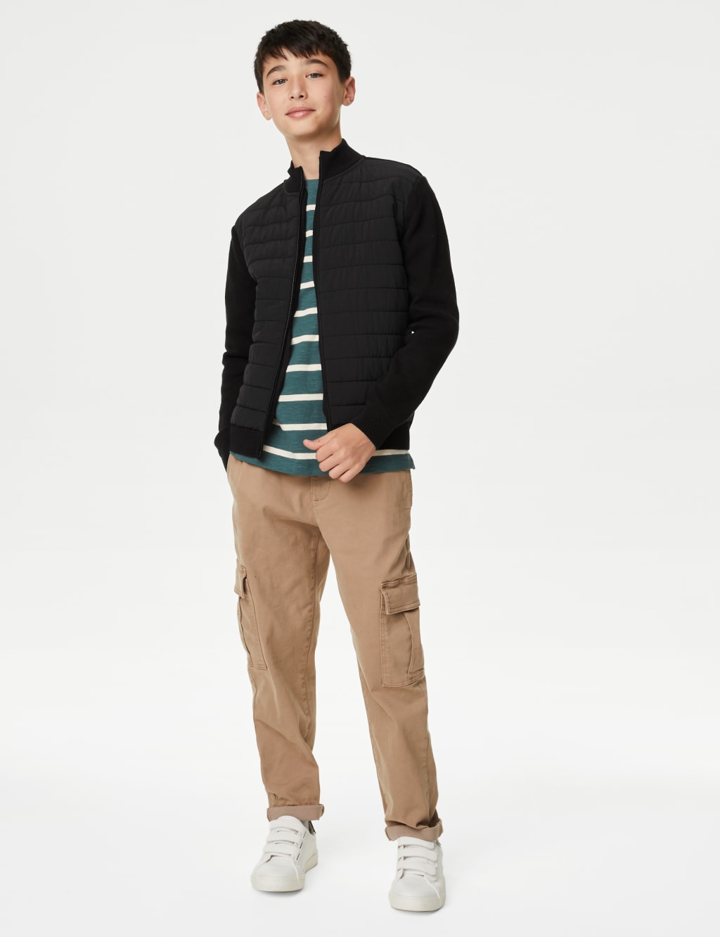 Cotton Rich Padded Jacket image 1