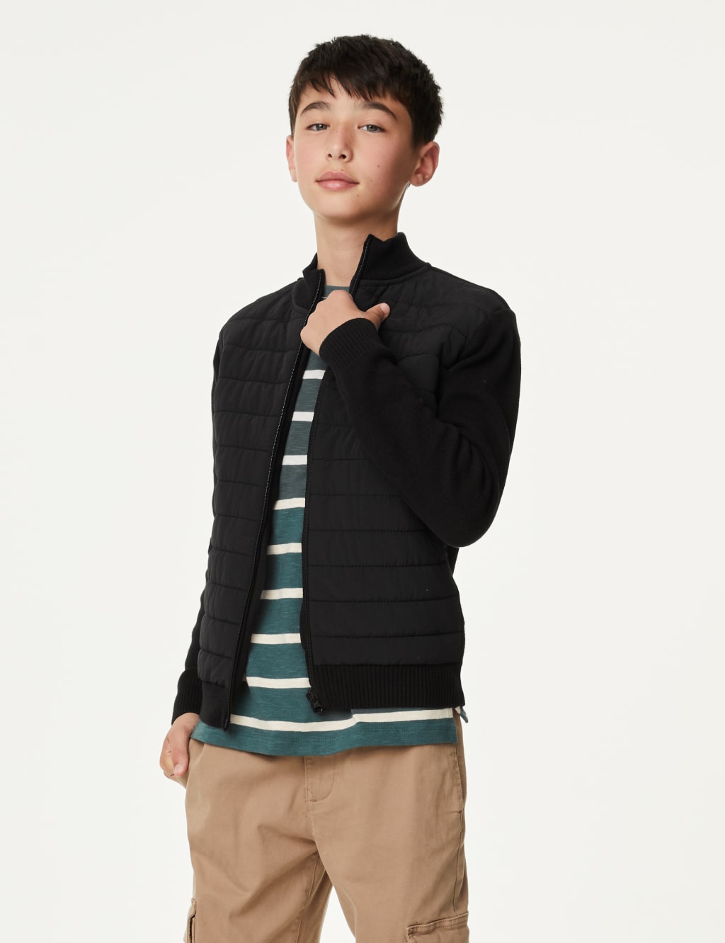 Cotton Rich Padded Jacket image 3