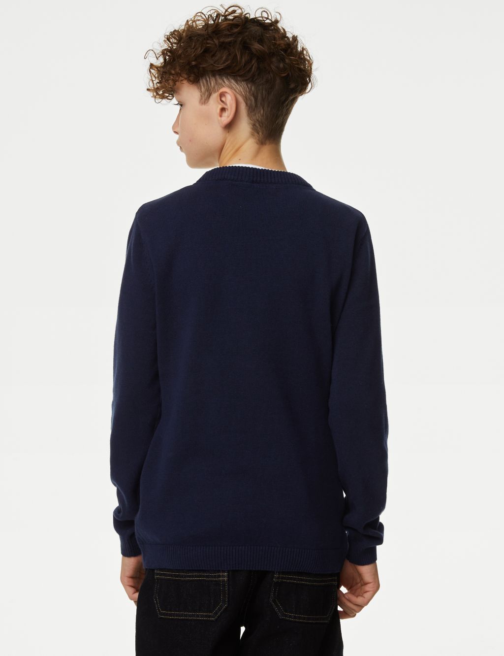Pure Cotton Spencer Bear™ Jumper (6-16 Yrs) image 4