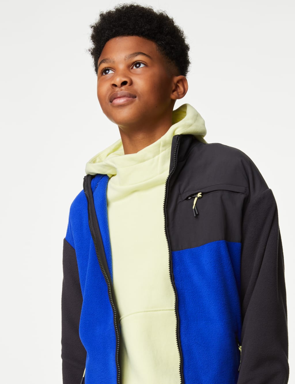 Boys fleece coat on sale