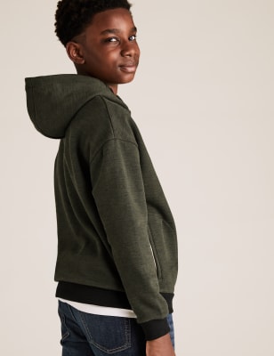 boys borg hoodie