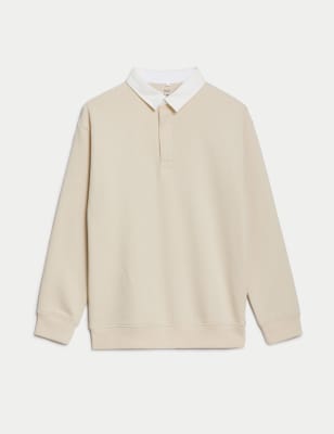 Cotton Rich Rugby Shirt (6-16 Yrs)