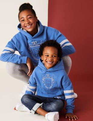 

Boys M&S Collection Harry Potter™ House Hoodie (2-16 Yrs) - Blue, Blue