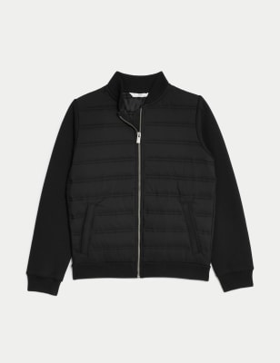 

Boys M&S Collection Mini Me Quilted Jacket (6-16 Yrs) - Black, Black
