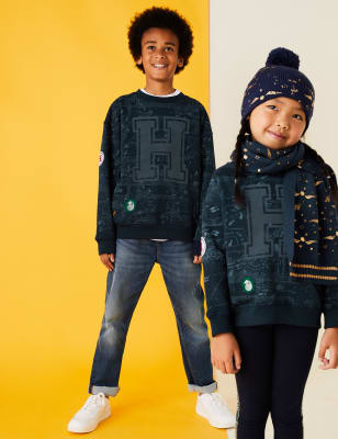 

M&S Collection Sudadera de Hogwarts de Harry Potter™ (2-16 años) - Navy, Navy