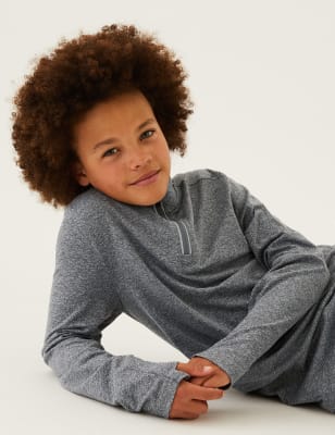 

GOODMOVE Top de manga larga (6-16 años) - Grey Marl, Grey Marl