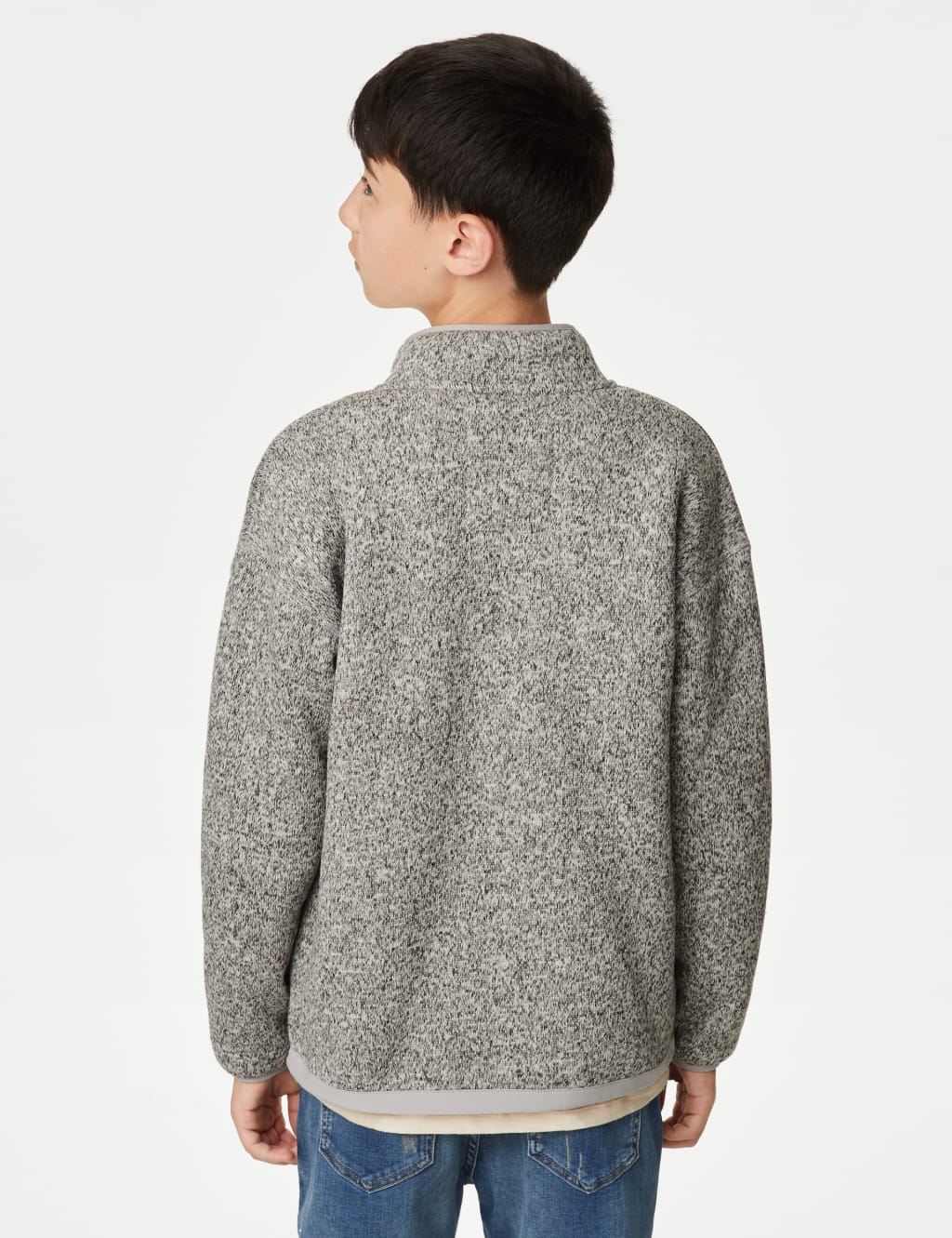 Mini Me Borg Lined Fleece Jacket (6-16 Yrs) image 4