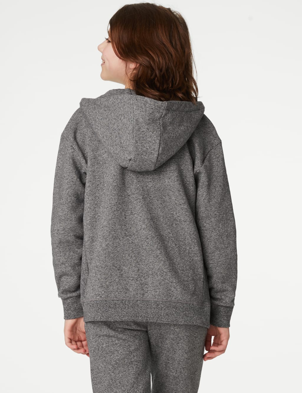 Unisex Cotton Rich Zip Through Hooded (6-16 Yrs) image 4