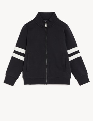 Cotton Rich Zip Sweatshirt (6 - 16 Yrs)