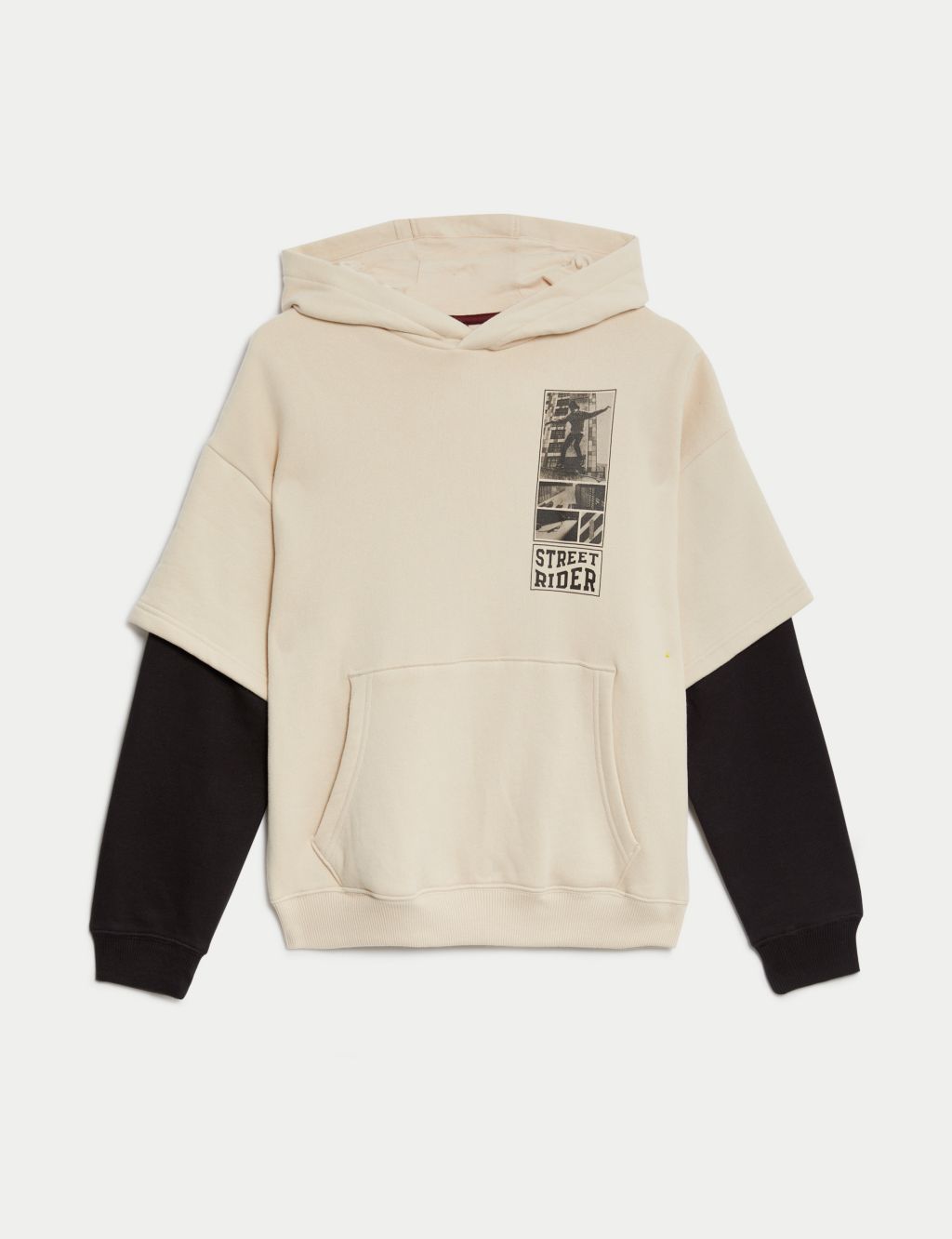 Cotton Rich Skater Hoodie (6-16 Yrs) image 2