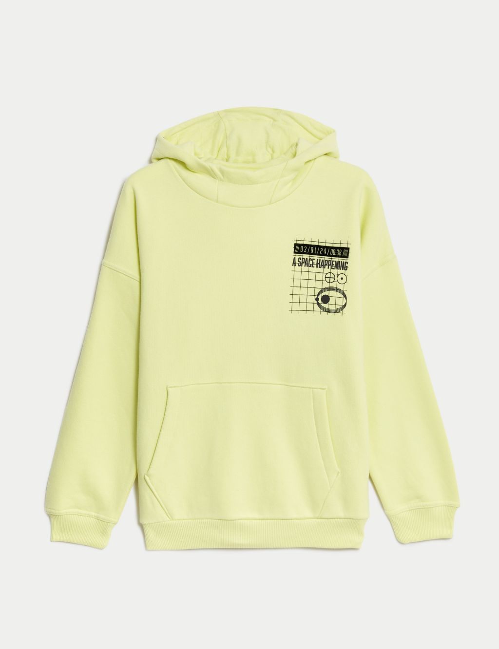 Cotton Rich Graphic Hoodie (6-16 Yrs) image 2
